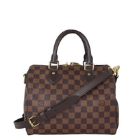 Louis Vuitton Speedy 25 Bandouliere Damier Ebene
