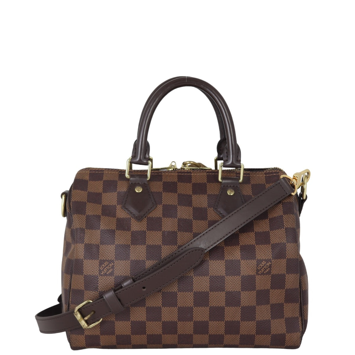 Louis Vuitton Speedy 25 Bandouliere Damier Ebene