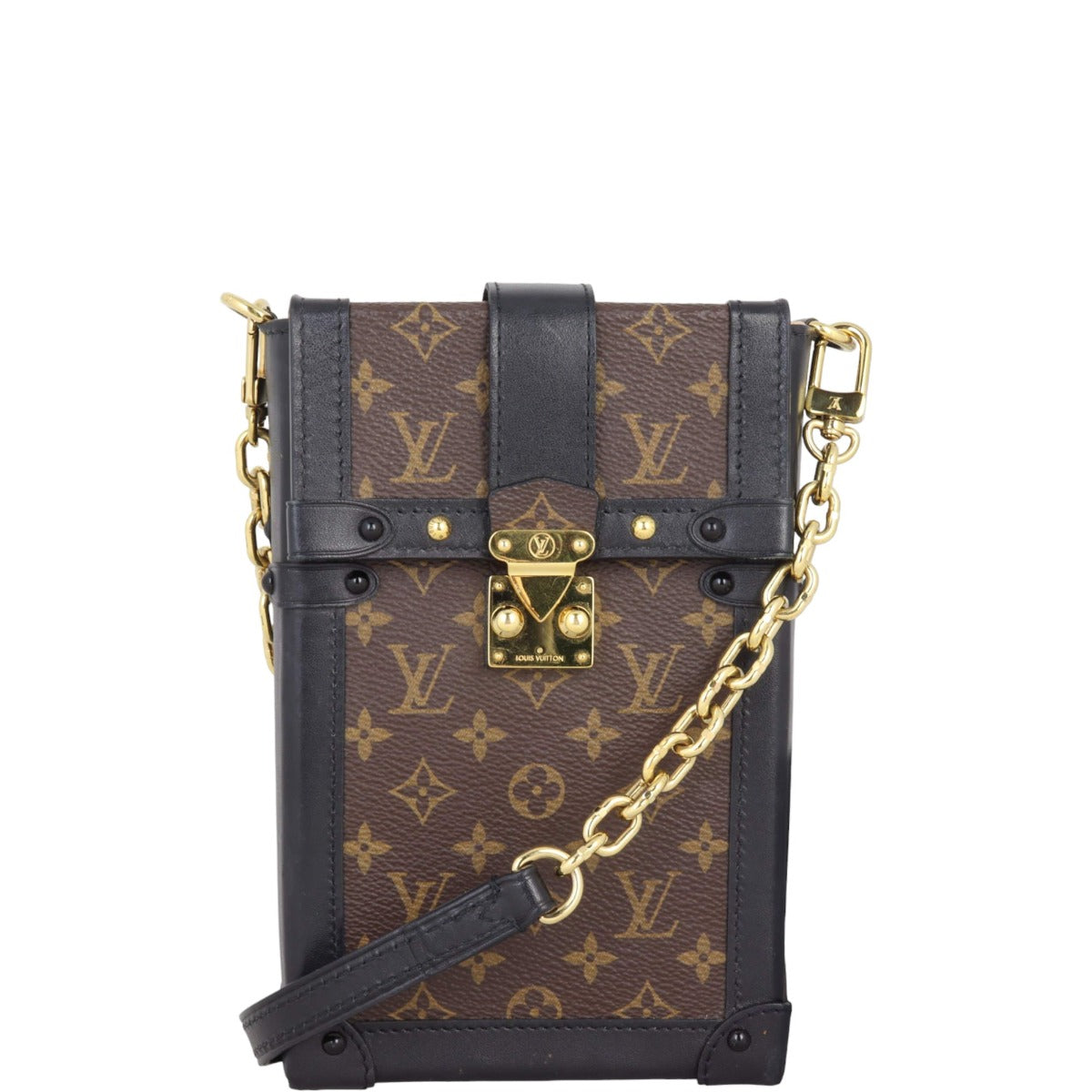 Louis Vuitton Vertical Trunk Pochette Monogram