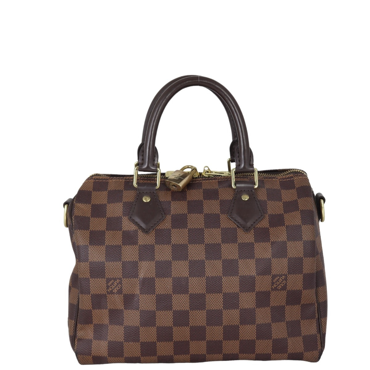 Louis Vuitton Speedy 25 Bandouliere Damier Ebene