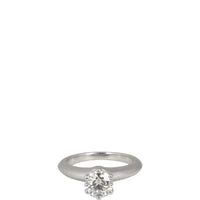 Tiffany & Co. Solitaire Platinum Diamond Ring