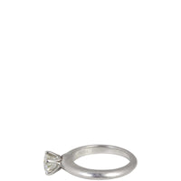 Tiffany & Co. Solitaire Platinum Diamond Ring