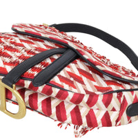 Dior Saddle Bag Embroidered Beaded