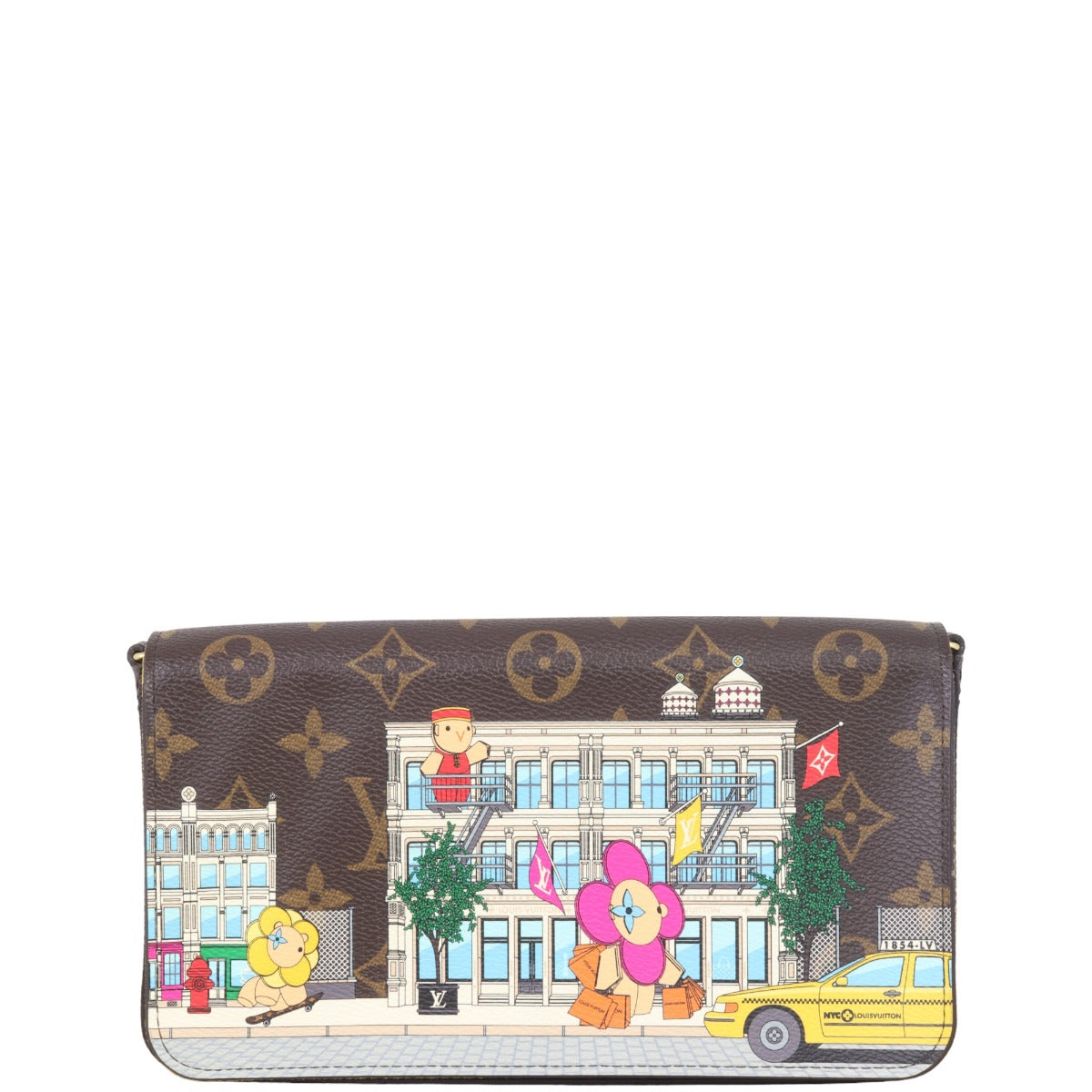 Louis Vuitton Felicie Pochette Monogram Vivienne Christmas 2022
