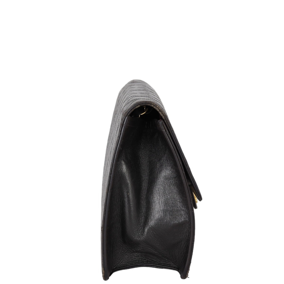 Chanel CC Vintage Flap Bag | Black Lambskin