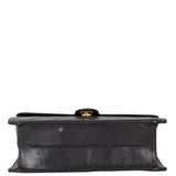 Chanel CC Vintage Flap Bag | Black Lambskin