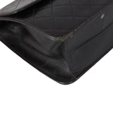 Chanel CC Vintage Flap Bag | Black Lambskin