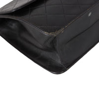 Chanel CC Vintage Flap Bag | Black Lambskin