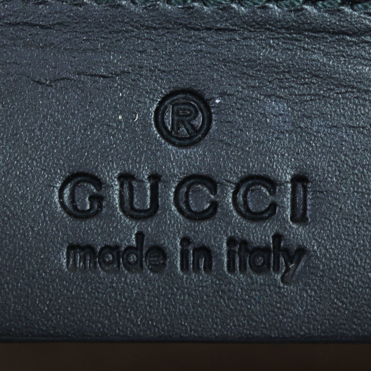 Gucci Sylvie Small Shoulder Bag Interior Stamp