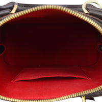 Louis Vuitton Alma BB Damier Ebene | Chocolate Brown Calfskin