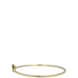 Tiffany & Co T Wire 18k Yellow Gold Narrow Bracelet