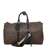 Louis Vuitton Keepall 45 Bandouliere Monogram Macassar