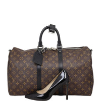 Louis Vuitton Keepall 45 Bandouliere Monogram Macassar