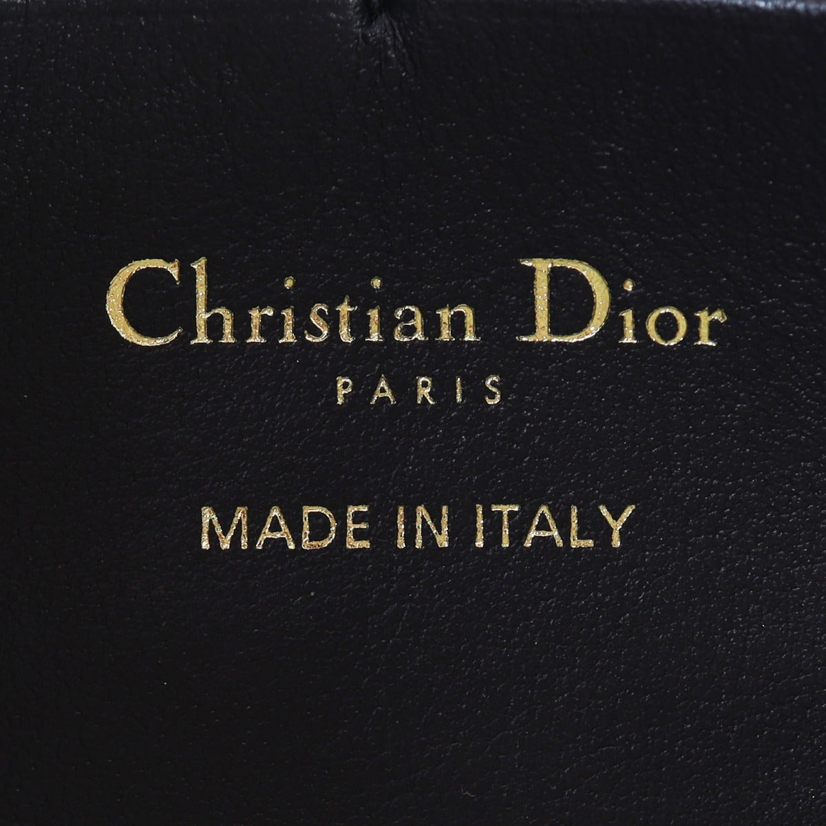 Dior Saddle Pouch Wallet on Chain Oblique Interior Stamp