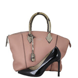 Louis Vuitton Soft LockIt MM Python
