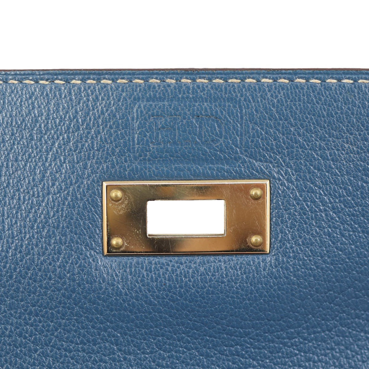 Hermes Kelly 35 Retourne Epsom Initials