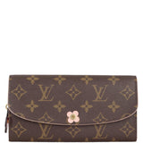 Louis Vuitton Emilie Wallet Monogram Blooming Flowers