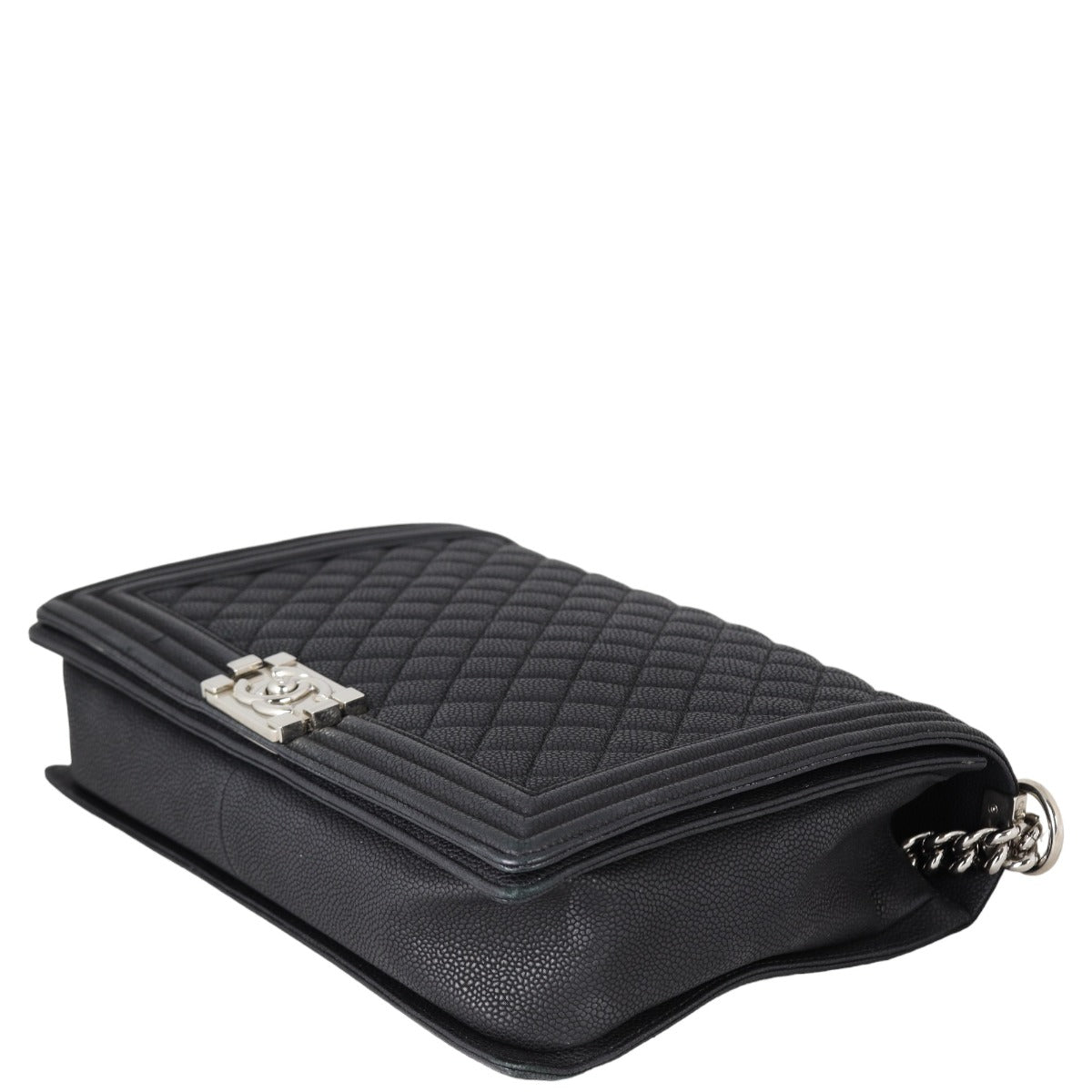 Chanel Boy Large | Silver Hardware