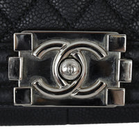 Chanel Boy Large | Silver Hardware