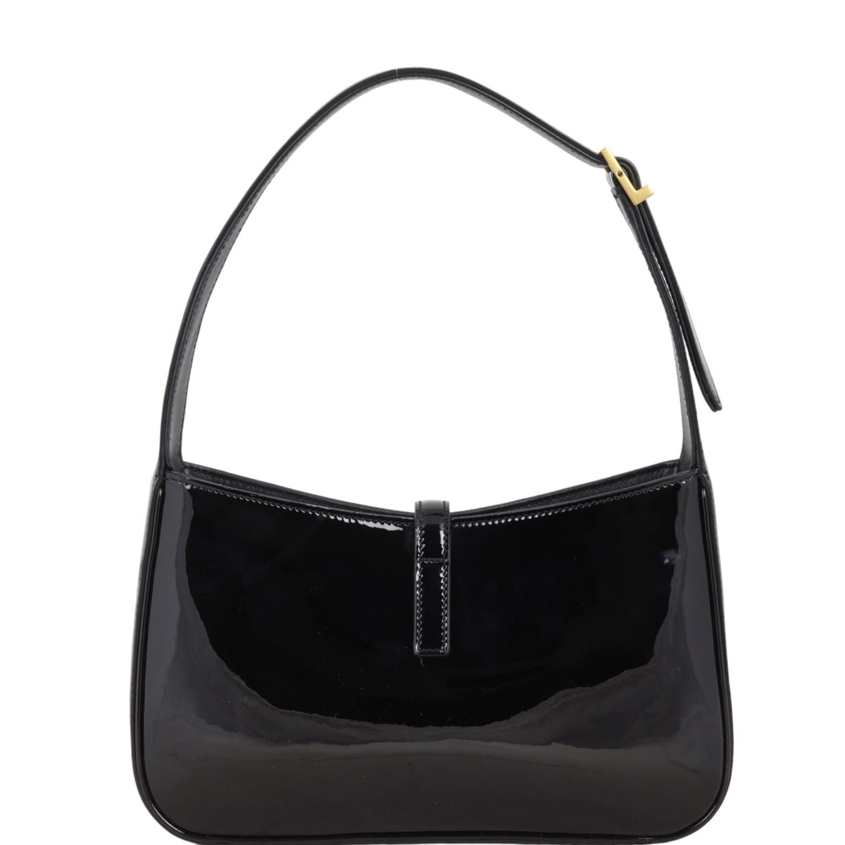 Saint Laurent Le 5 a 7 Hobo Patent
