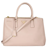 Prada Saffiano Lux Galleria Double Zip Tote Medium