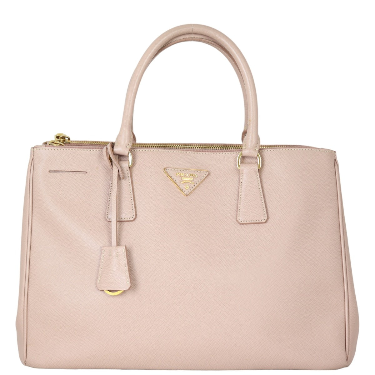 Prada Saffiano Lux Galleria Double Zip Tote Medium