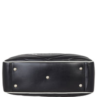 Saint Laurent Miles Matelasse Chevron Bowling Bag