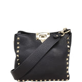 Valentino Rockstud Flip-Lock Messenger Bag Mini