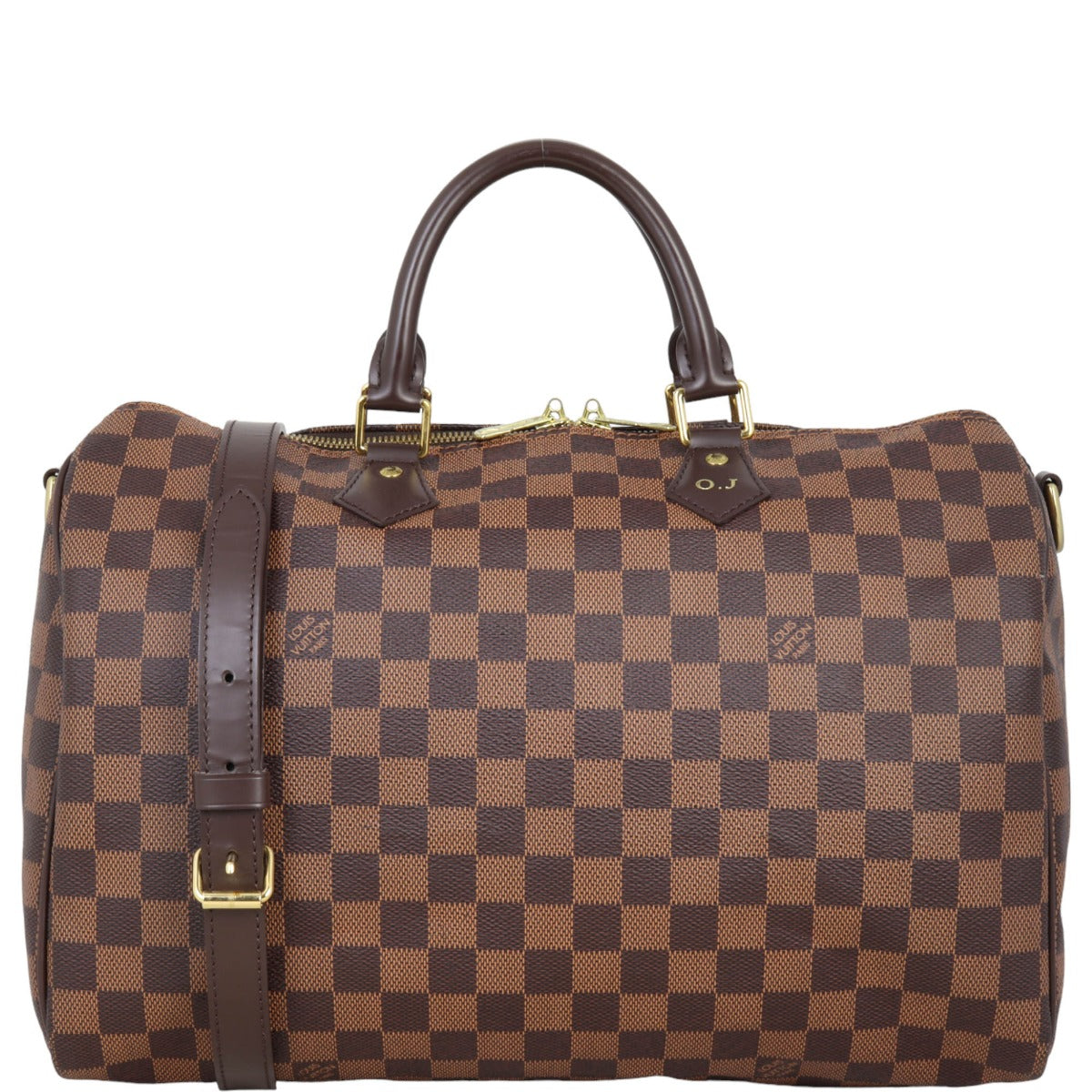 Louis Vuitton Speedy 35 Bandouliere Damier Ebene