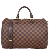 Louis Vuitton Speedy 35 Bandouliere Damier Ebene
