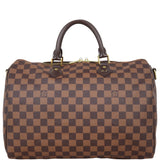 Louis Vuitton Speedy 35 Bandouliere Damier Ebene