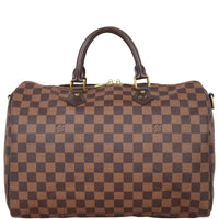 Louis Vuitton Speedy 35 Bandouliere Damier Ebene