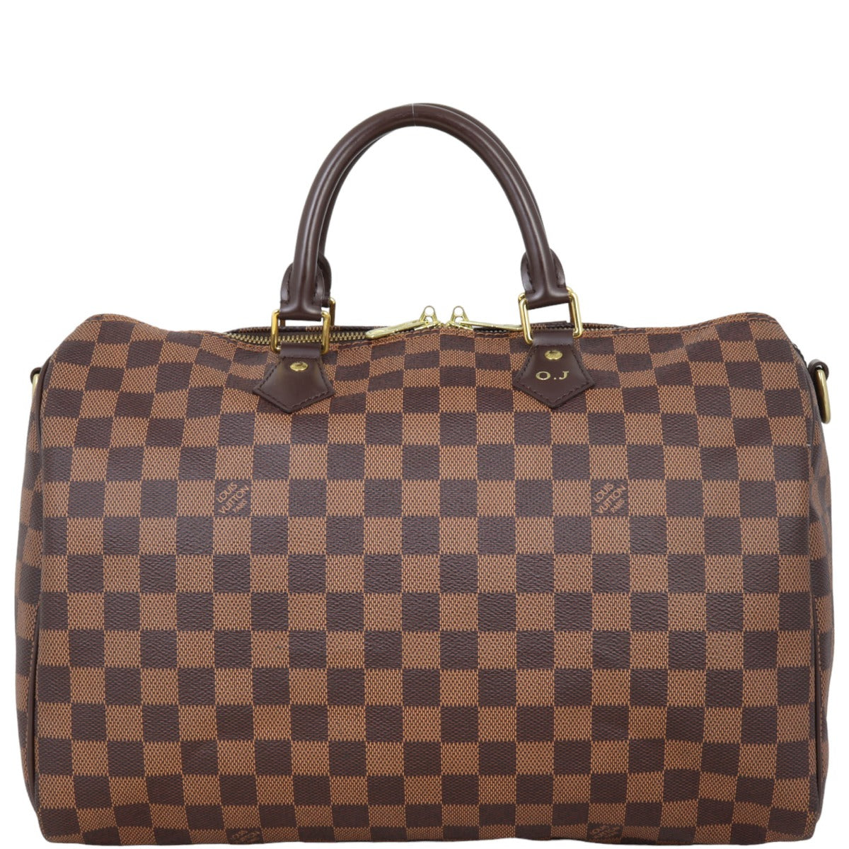 Louis Vuitton Speedy 35 Bandouliere Damier Ebene
