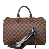 Louis Vuitton Speedy 35 Bandouliere Damier Ebene