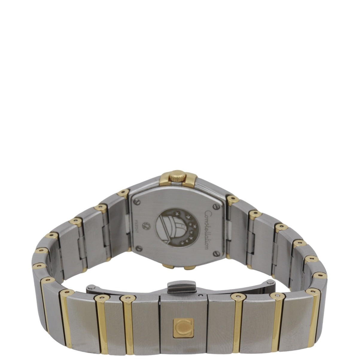 Omega Constellation 18k Yellow Gold Diamond 24mm Watch