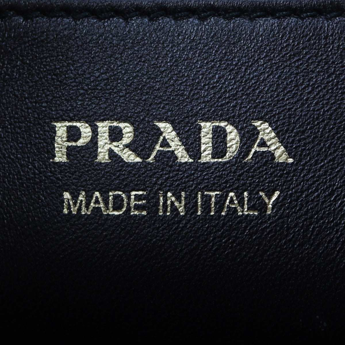 Prada Saffiano City Calf Esplanade Medium Interior Stamp