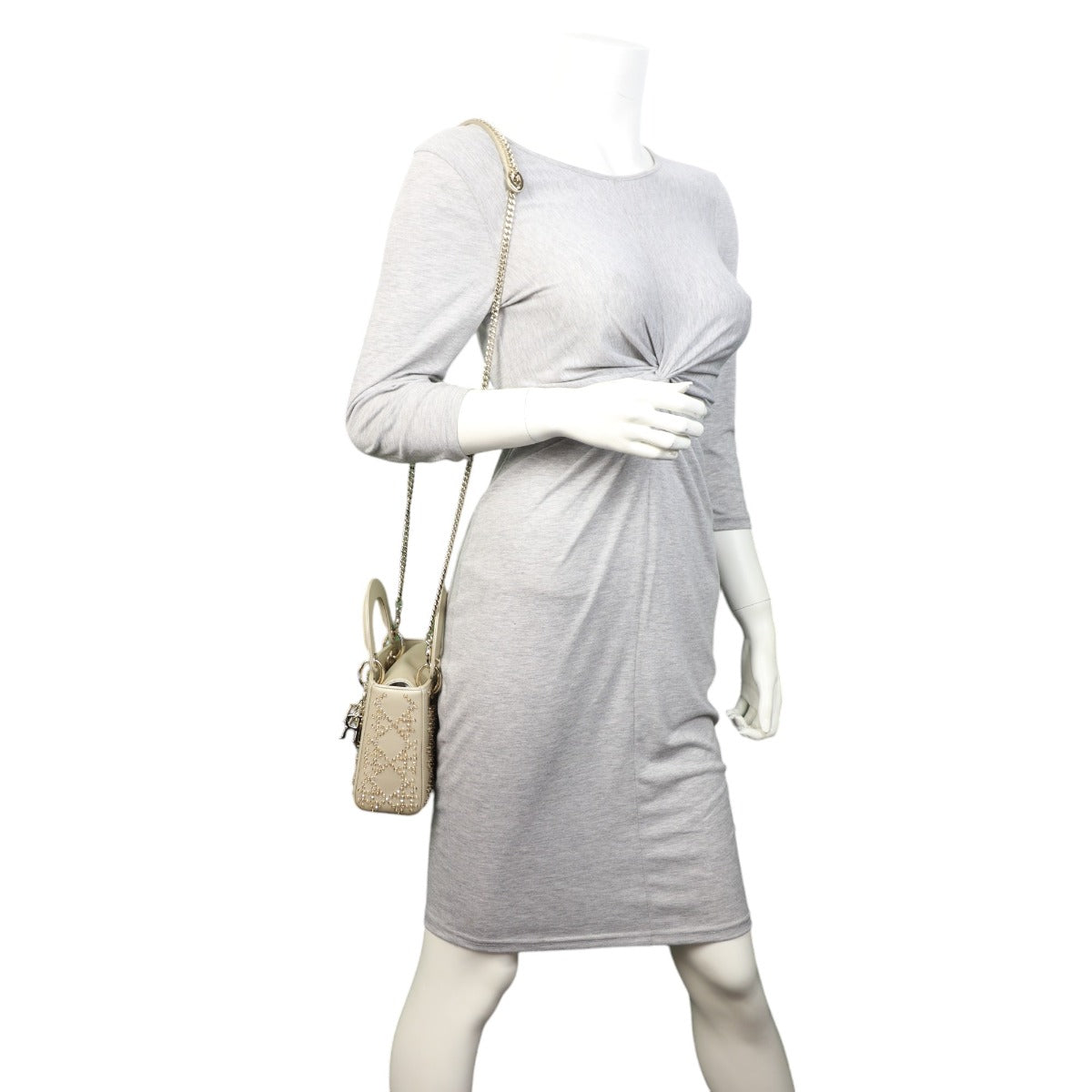 Dior Lady Dior Mini Beaded