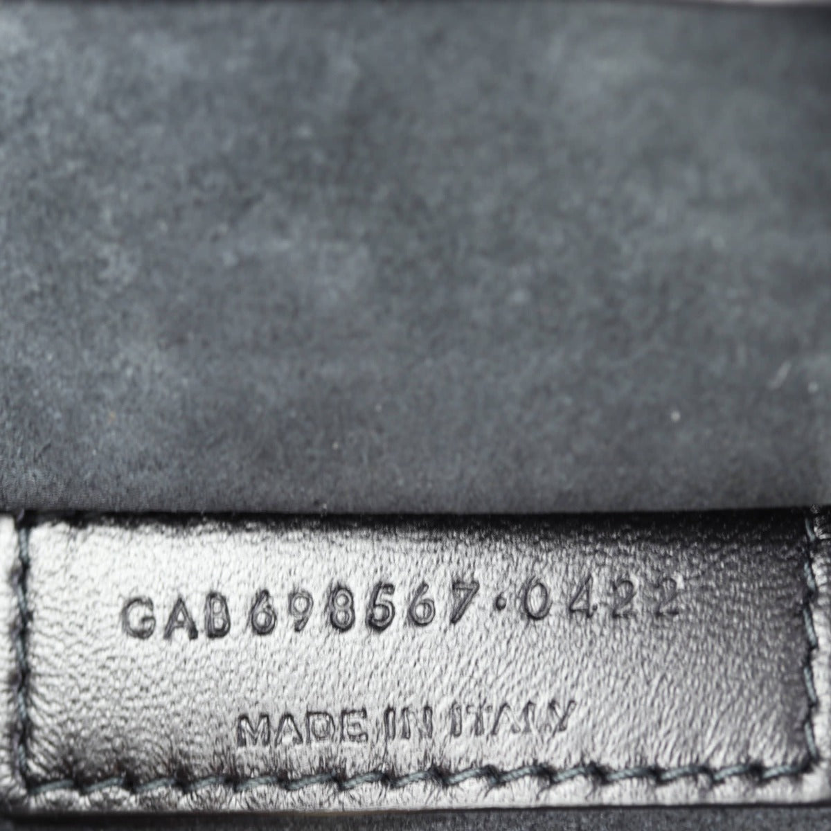 Saint Laurent Le 57 Shoulder Bag Quilted Lambskin Date Code