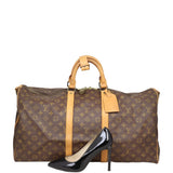Louis Vuitton Keepall 55 Bandouliere Monogram