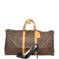 Louis Vuitton Keepall 55 Bandouliere Monogram