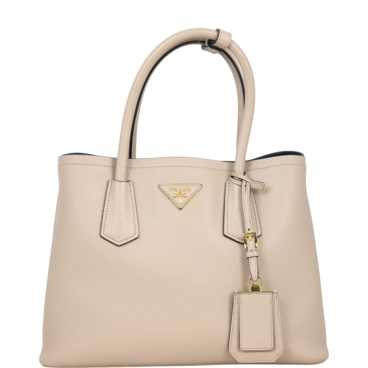 Prada Saffiano Cuir Double Bag Small