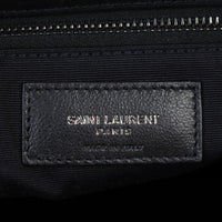 Saint Laurent Miles Matelasse Chevron Bowling Bag