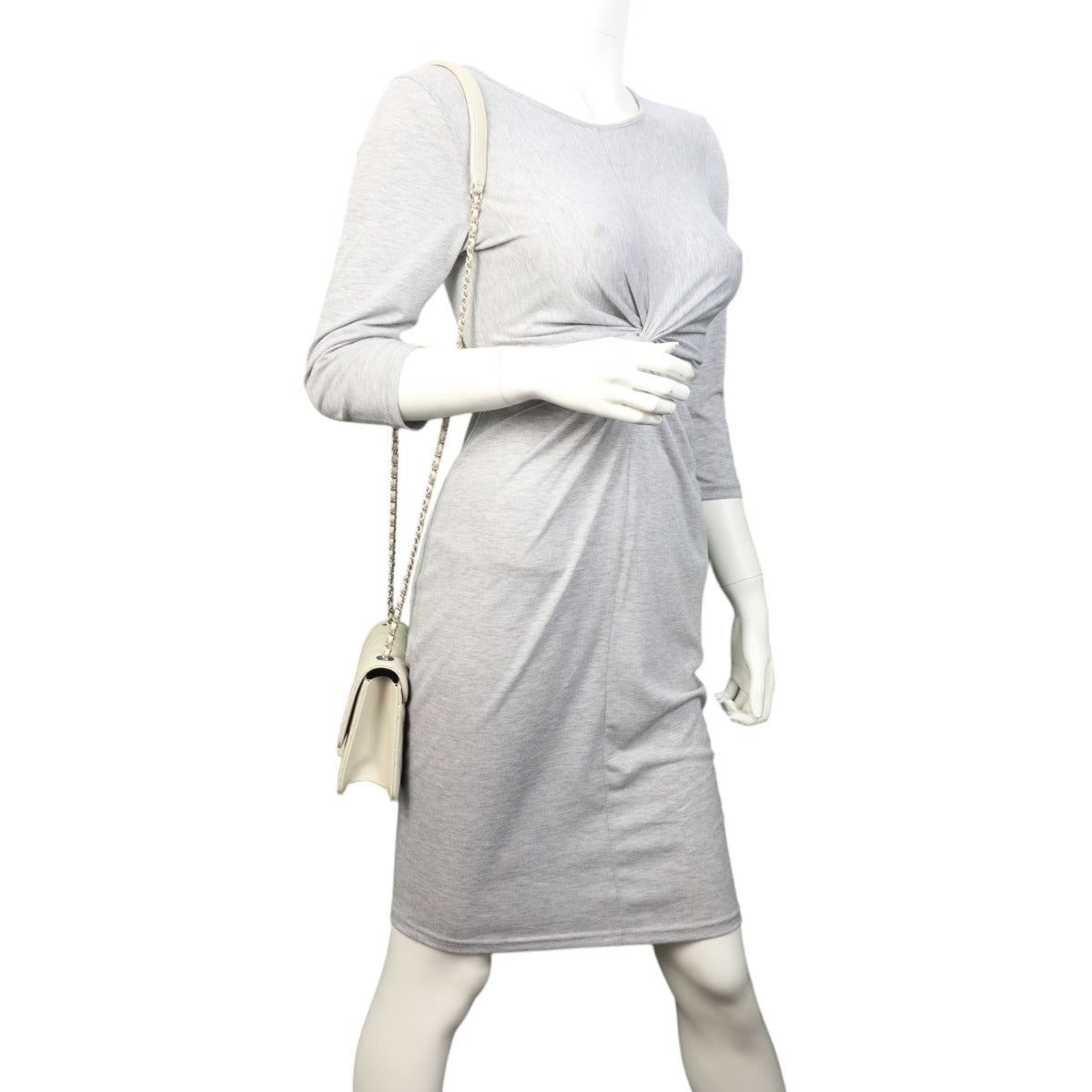 Chanel Beauty Lock Flap Bag Small | Stone