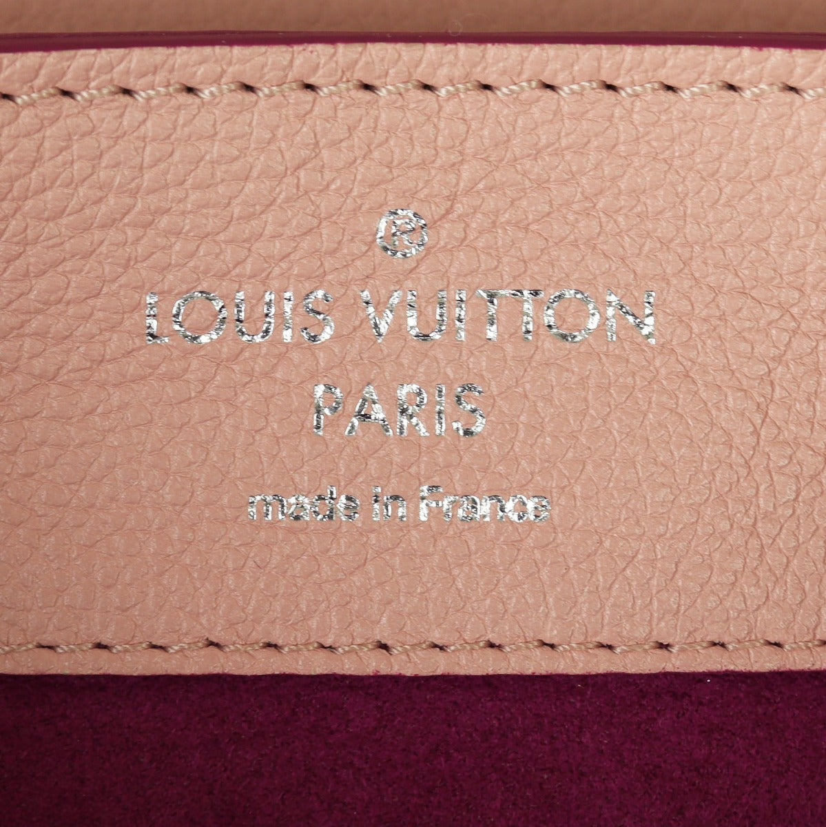 Louis Vuitton Lockme Backpack Perforated Interior Stamp