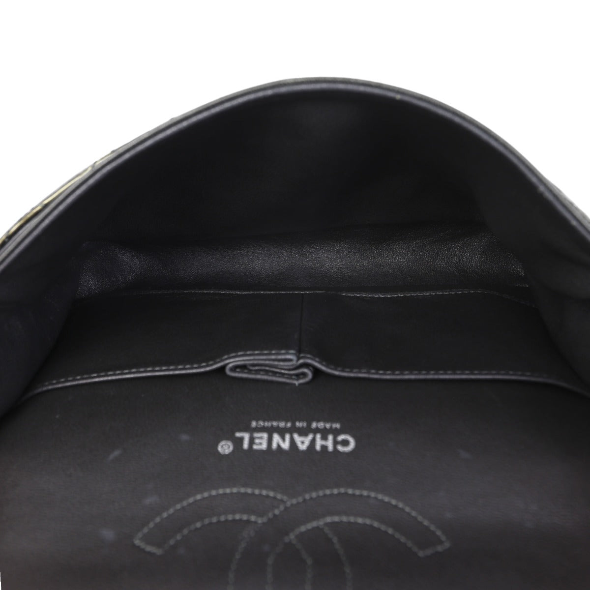 Chanel Classic Double Flap Medium Patent | Olive