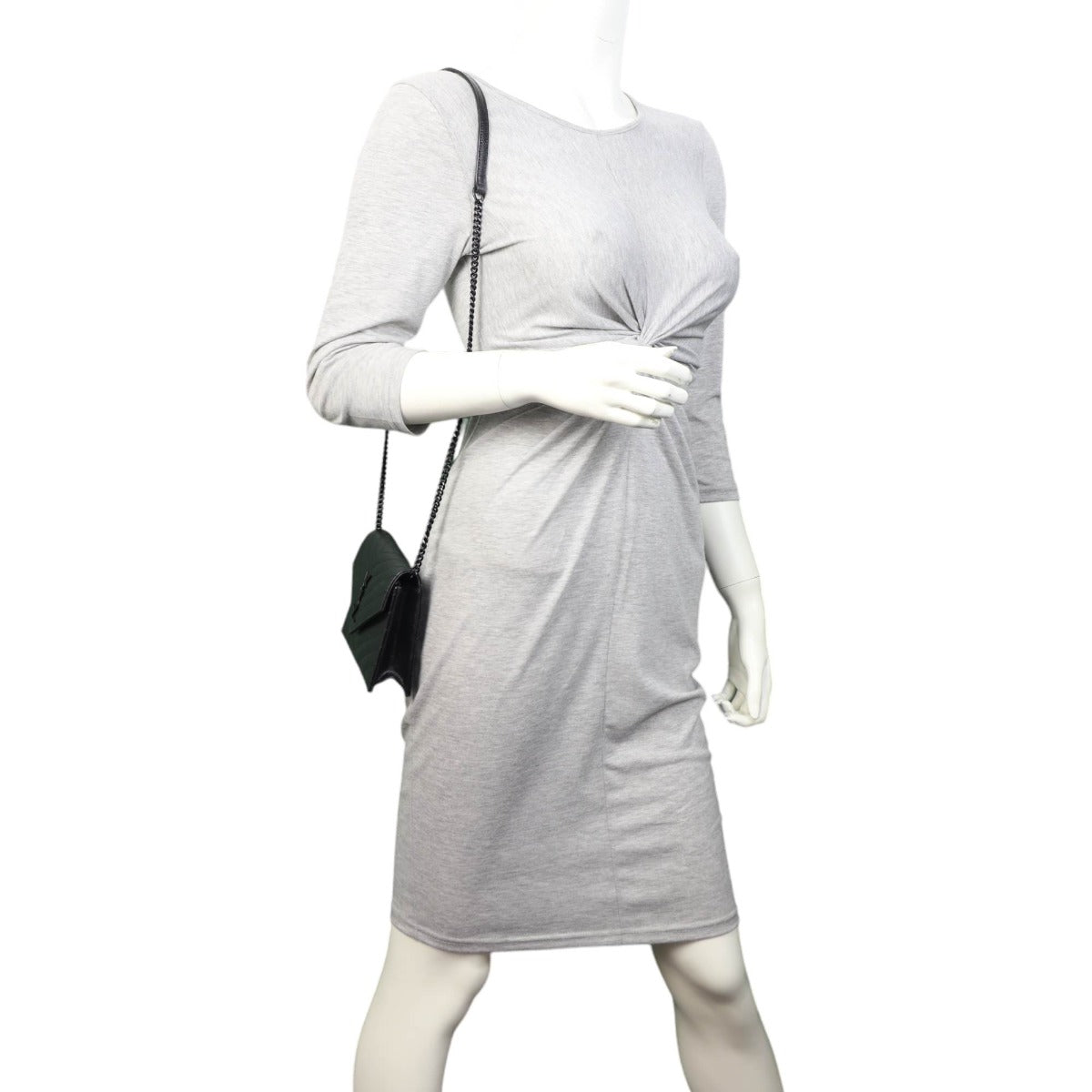 Saint Laurent Cassandre Envelope Chain Wallet