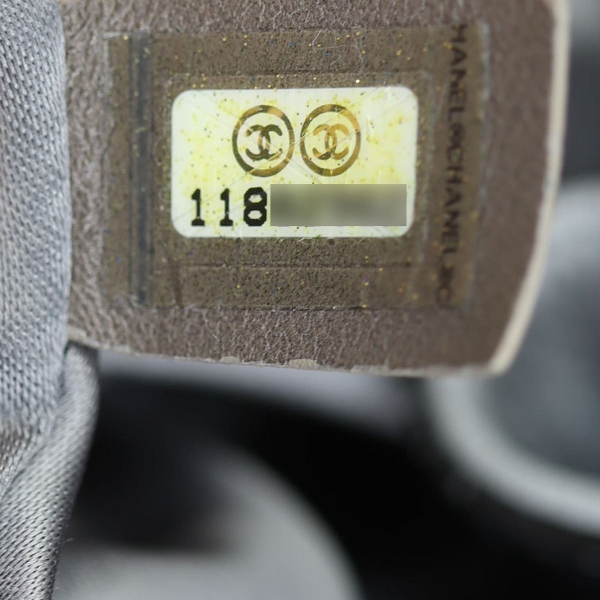 Chanel Melrose Degrade Cabas Tote Patent Date Code