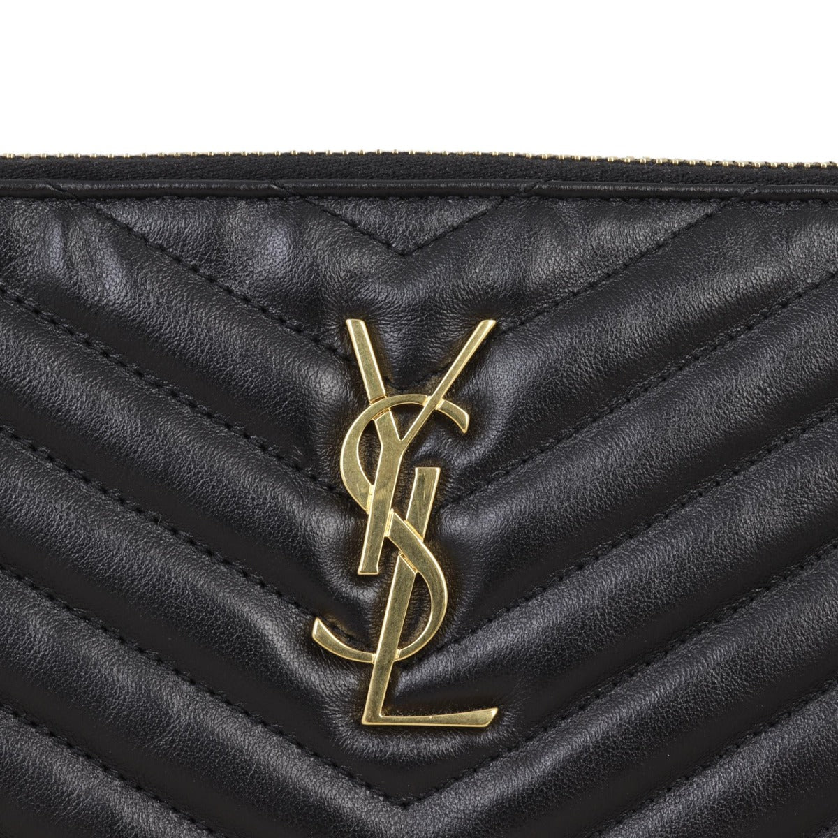 Saint Laurent Cassandre Monogram Matelasse Pouch