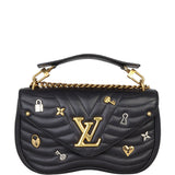 Louis Vuitton New Wave MM Chain Bag Love Lock
