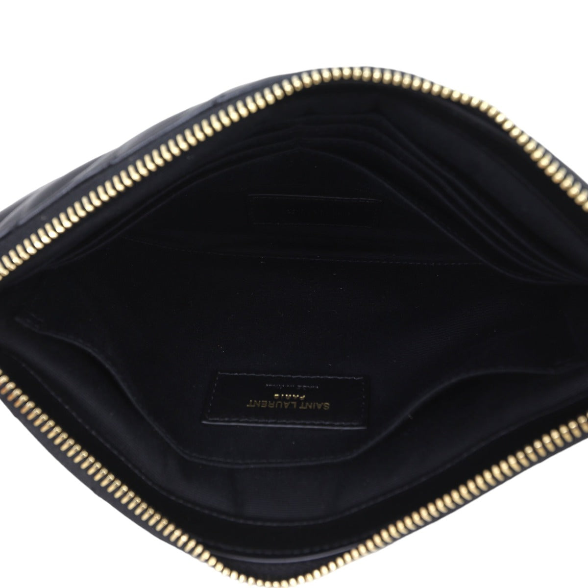 Saint Laurent Cassandre Monogram Matelasse Pouch